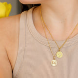 18ct Gold plated Silver Zodiac Necklace - hersey-and-son