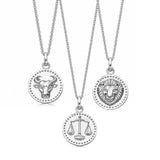 Sterling Silver Zodiac Necklace - hersey-and-son