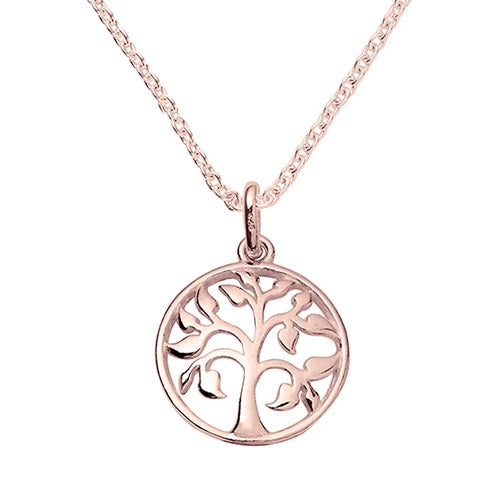 Rose Gold Plated Tree of Life Pendant